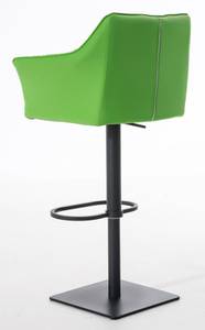 Tabouret de bar Damaso Lot de 2 Vert - Noir