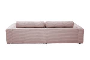 Ecksofa MIKA Pink - Ecke davorstehend rechts - Longchair davorstehend rechts