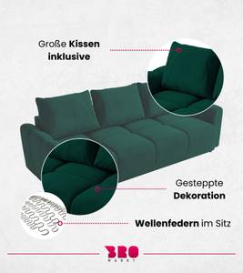 Sofa mit Schalffunktion NUBES Grün