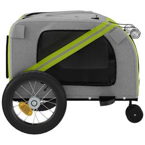 Remorque vélo pour chien 3028771-1 Vert - 52 x 122 cm