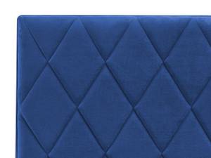 Lit double ROCHEFORT Bleu - Bleu marine - Largeur : 170 cm