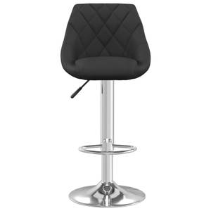 Tabouret de bar 3014267 Noir - Métal - Textile - 44 x 103 x 46 cm