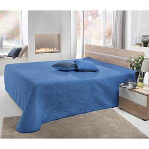 Tagesdecke Blau - Textil - 140 x 1 x 210 cm