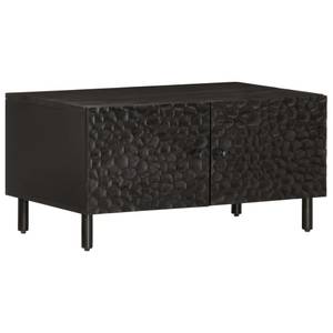 Couchtisch D285 Schwarz - Massivholz - 50 x 40 x 80 cm