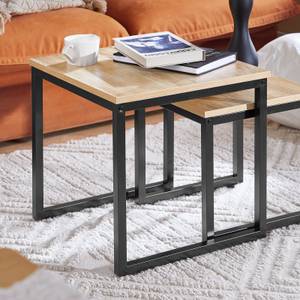 Lot de 2 Tables Basses FBT42-N Bois