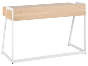 Schreibtisch QUITO Braun - Weiß - Holzwerkstoff - 120 x 82 x 60 cm