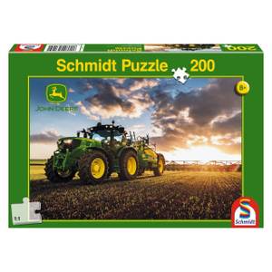 Puzzle Traktor 6R mit Gießkanne Papier - 20 x 4 x 28 cm