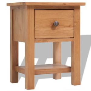 Nachttisch 243930 Braun - Holzwerkstoff - Massivholz - Holzart/Dekor - 30 x 47 x 36 cm