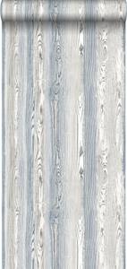 papier peint imitation bois 7123 Bleu - Fibres naturelles - Textile - 53 x 1005 x 1005 cm