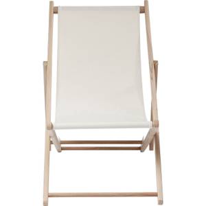 Transats Summer (lot de 2) Blanc - Bois massif - Bois/Imitation - 56 x 96 x 96 cm