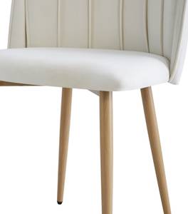 Lot de 2 chaises NORA Beige