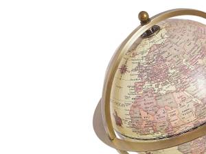 Globe PIZARRO Beige - Marron - Matière plastique - 16 x 25 x 16 cm