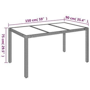 Garten Essgruppe 3029220-3 (7-teilig) Breite: 150 cm