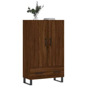 Highboard DE3572 Eiche Schwarzbraun Dekor