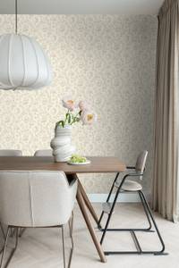 Tapete eleganten Blumen 6973 Braun - Naturfaser - Textil - 53 x 1005 x 1005 cm