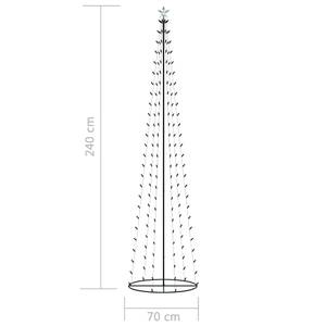 Arbre de noël 3009596 Métal - Matière plastique - 70 x 240 x 70 cm