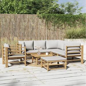 Garten-Lounge-Set 3028491-17 (8-teilig) Braun - Hellgrau