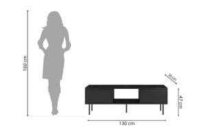 Tv-Schrank Dancan Mirka Schwarz