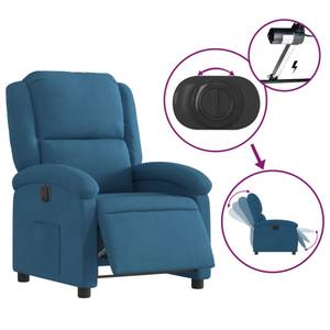 Fauteuil inclinable électrique 3032268-4 Bleu