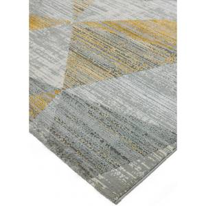 Tapis de salon moderne design BLOCKS Jaune - 200 x 290 cm