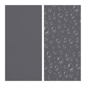 Voile d'ombrage rectangle gris 400 x 300 cm