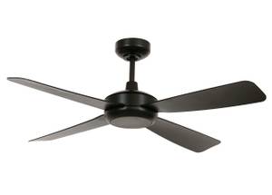 Deckenventilator Slipstream Schwarz - Kunststoff - 107 x 32 x 107 cm