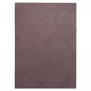 Tapis rond FOLIA Bordeaux - 200 x 200 cm