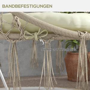 Gartenstuhlauflage 84G-384V00BG Beige - Textil - 80 x 10 x 80 cm