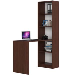 Schreibtisch mit Regal  SMART CLP Wenge Dekor