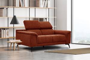 Sofa Fiero 2-Sitzer Dunkelorange