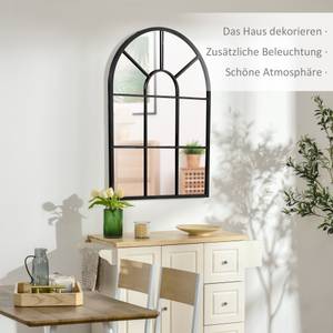 Wandspiegel 830-631V01BK Esche Schwarz Dekor - 91 x 60 cm