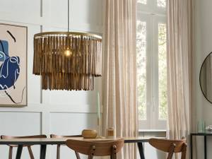 Lampe suspension KAVERI Marron - Bois massif - 60 x 146 x 60 cm