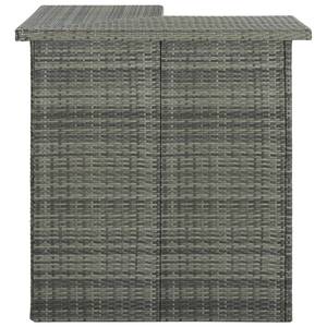 Bar de jardin (lot de 16) 3005785-1 Anthracite - Gris