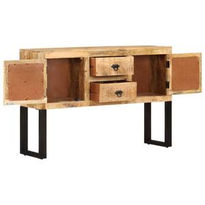 Sideboard 328275 Braun - Metall - Massivholz - Holzart/Dekor - 110 x 74 x 30 cm