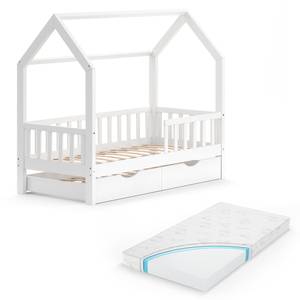 Kinderbett Wiki 80x160cm mit Gästebett Weiß
