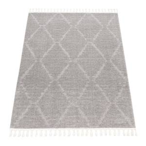 Kurzflorteppich Auckland 291 Grau - Textil - 120 x 120 cm