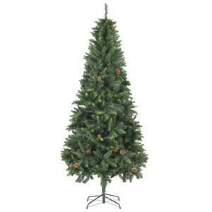 künstlicher Weihnachtsbaum 3009447-1 Grau - Grün - Weiß - 119 x 210 x 119 cm