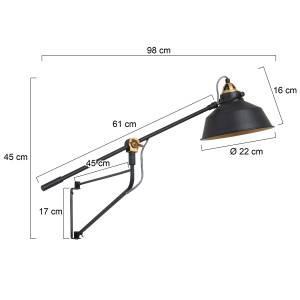 Wandleuchte A-414294 Aluminium - 1 ampoule