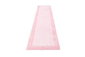 Läufer Teppich Darya DXXXVI Pink - Textil - 81 x 1 x 396 cm