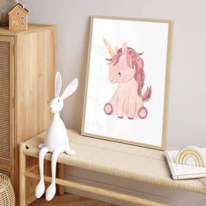 Einhorn gerahmtes Poster 20 x 30 cm