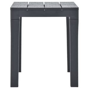 Bistro Set K32 Grau - Massivholz