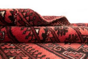 Teppich Afghan XXII Rot - Textil - 86 x 1 x 128 cm