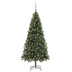 Künstlicher Weihnachtsbaum 3009447-1 Bronze - Gold - Grün - 119 x 210 x 119 cm