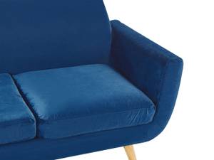 Housse pour canapé BERNES Bleu - Bleu marine - Largeur : 195 cm