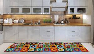 Küchenläufer Textil - 52 x 1 x 120 cm