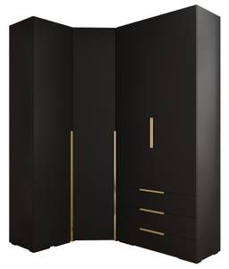 Garderobe Inova 1 Z6 Schwarz - Gold