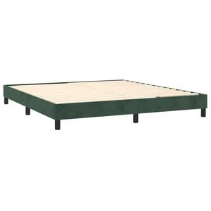 Boxspringbett 3017268-18 Dunkelgrün - Breite: 160 cm