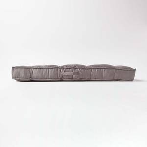 Sofa Auflage mit Veloursbezug Grau
