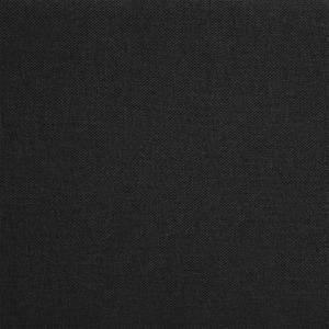 Lit double JOSY 140x190 cm Noir - Textile - 146 x 77 x 208 cm