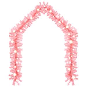 Girlande 3007909 Pink - Tiefe: 1000 cm